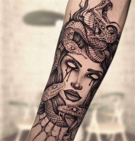 medusa tattoo sleeve.